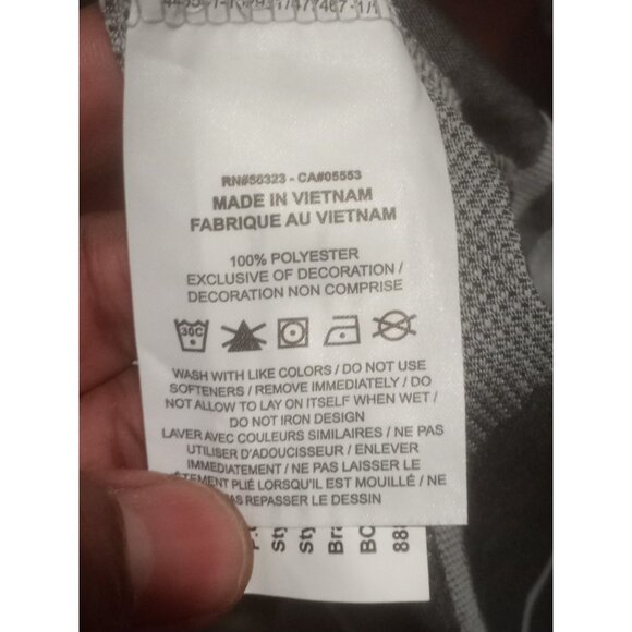 LSU Tigers Polo Shirt Men 2XL Gray Nike Golf Football Dri Fit Collar - Picture 11 of 13